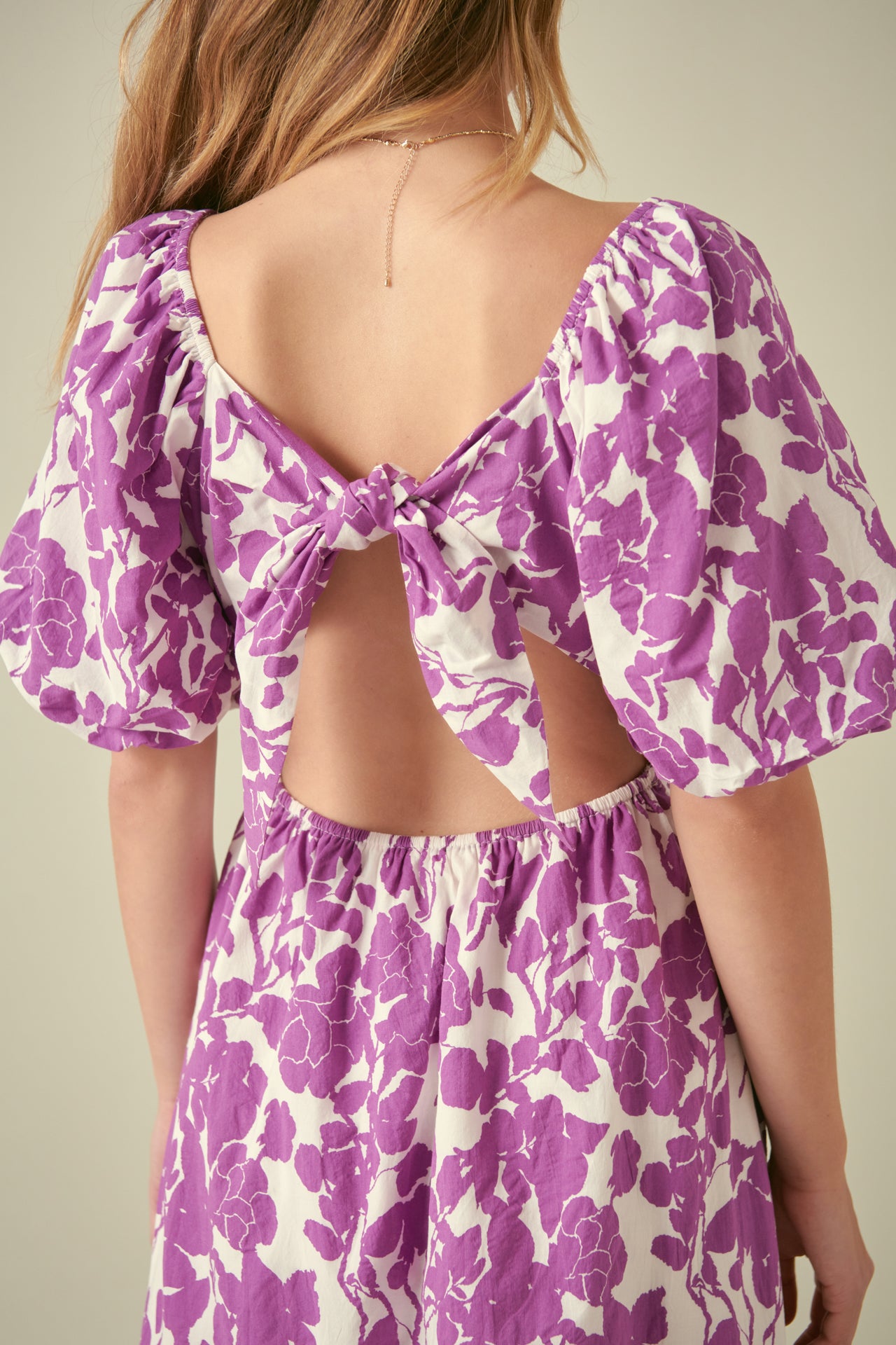 Floral Print Maxi Dress Black / M