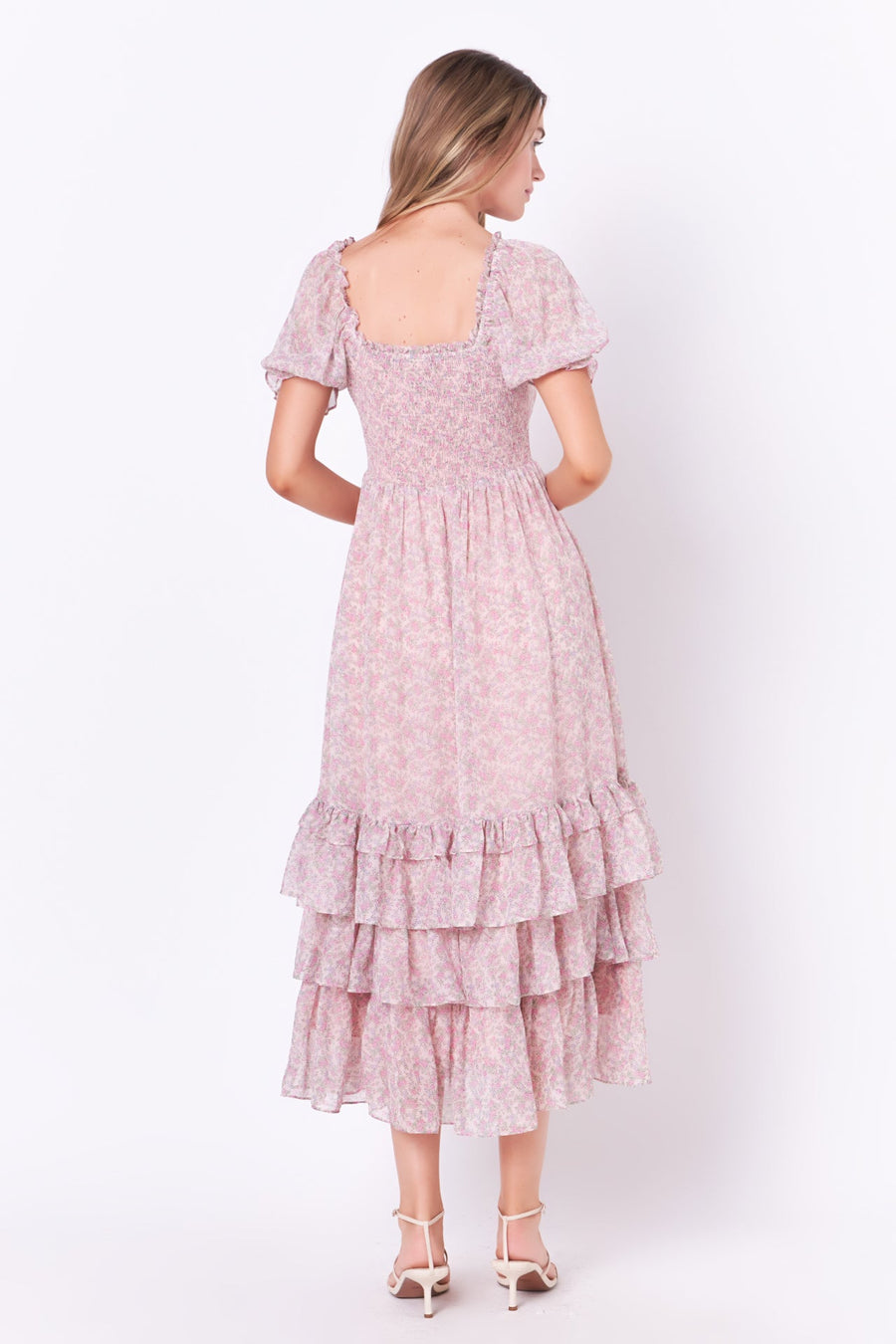 FREE THE ROSES - Ruffled Sweetheart Maxi Dress - DRESSES available at Objectrare