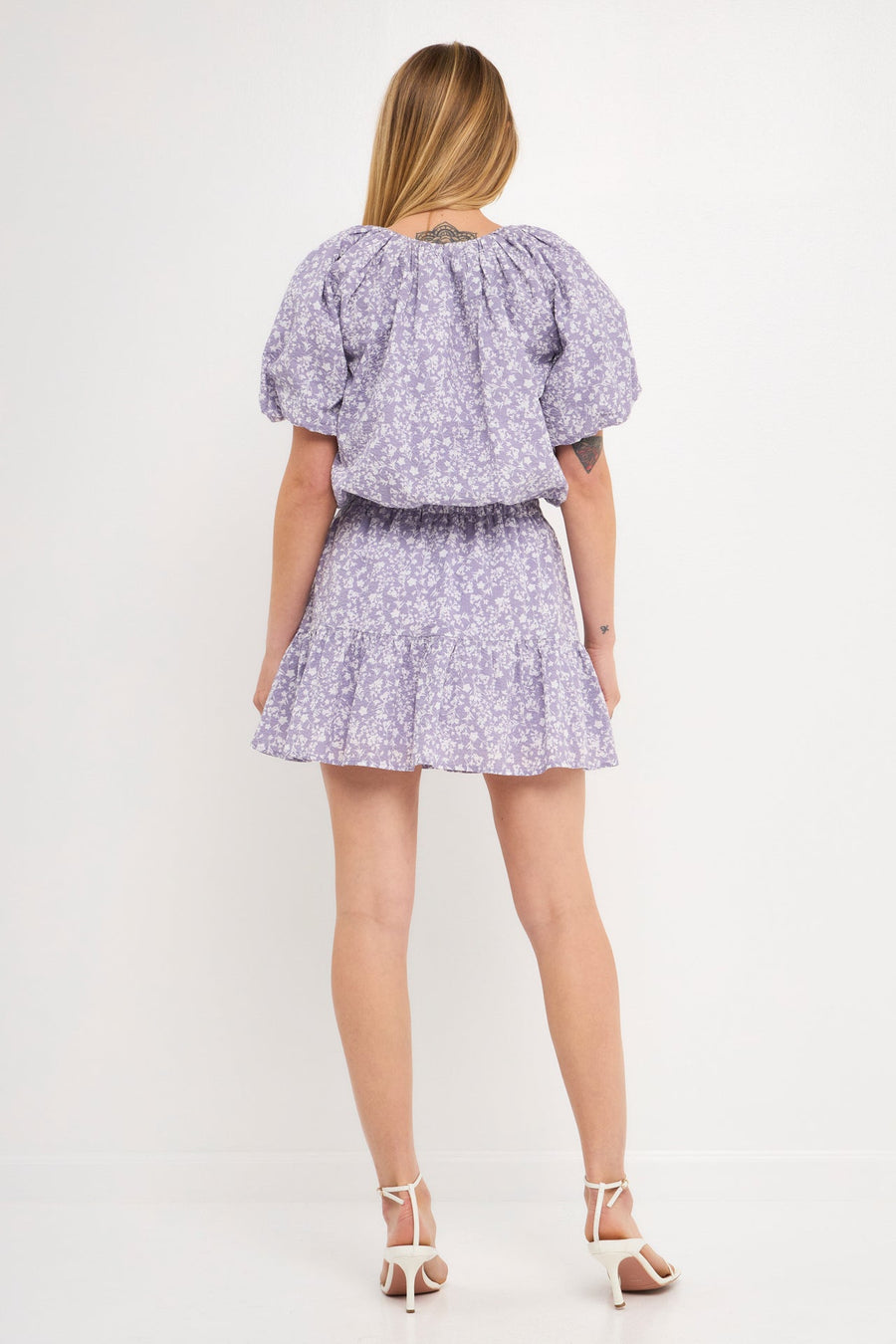 FREE THE ROSES - Raglan Blouson Cropped Top - TOPS available at Objectrare