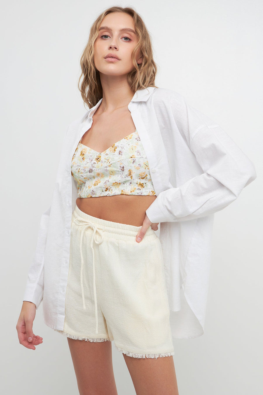 FREE THE ROSES - Embroidered Floral Bralette - TOPS available at Objectrare