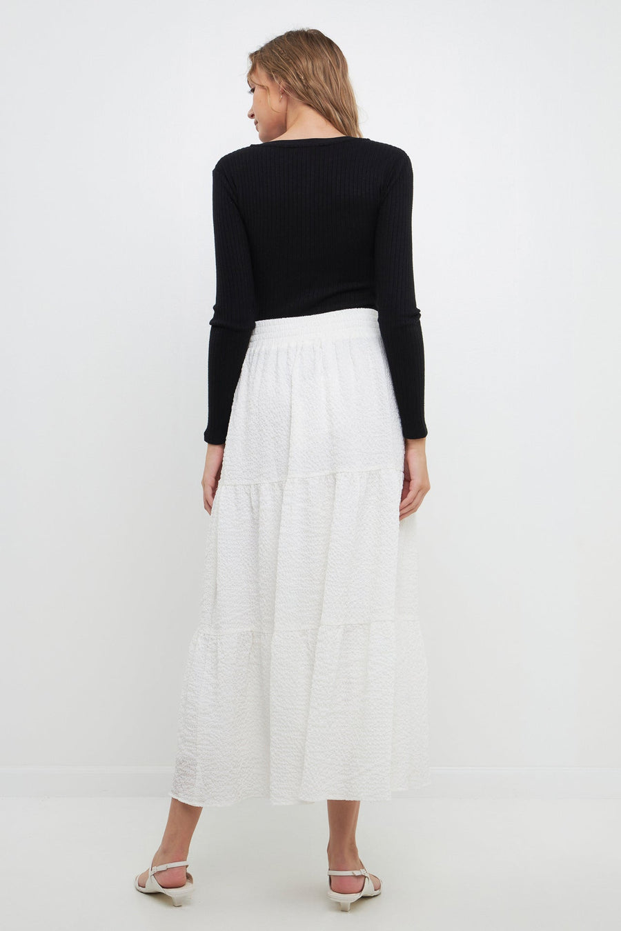 FREE THE ROSES - Ribbed Knit Bodysuit - Final Sale - TOPS available at Objectrare