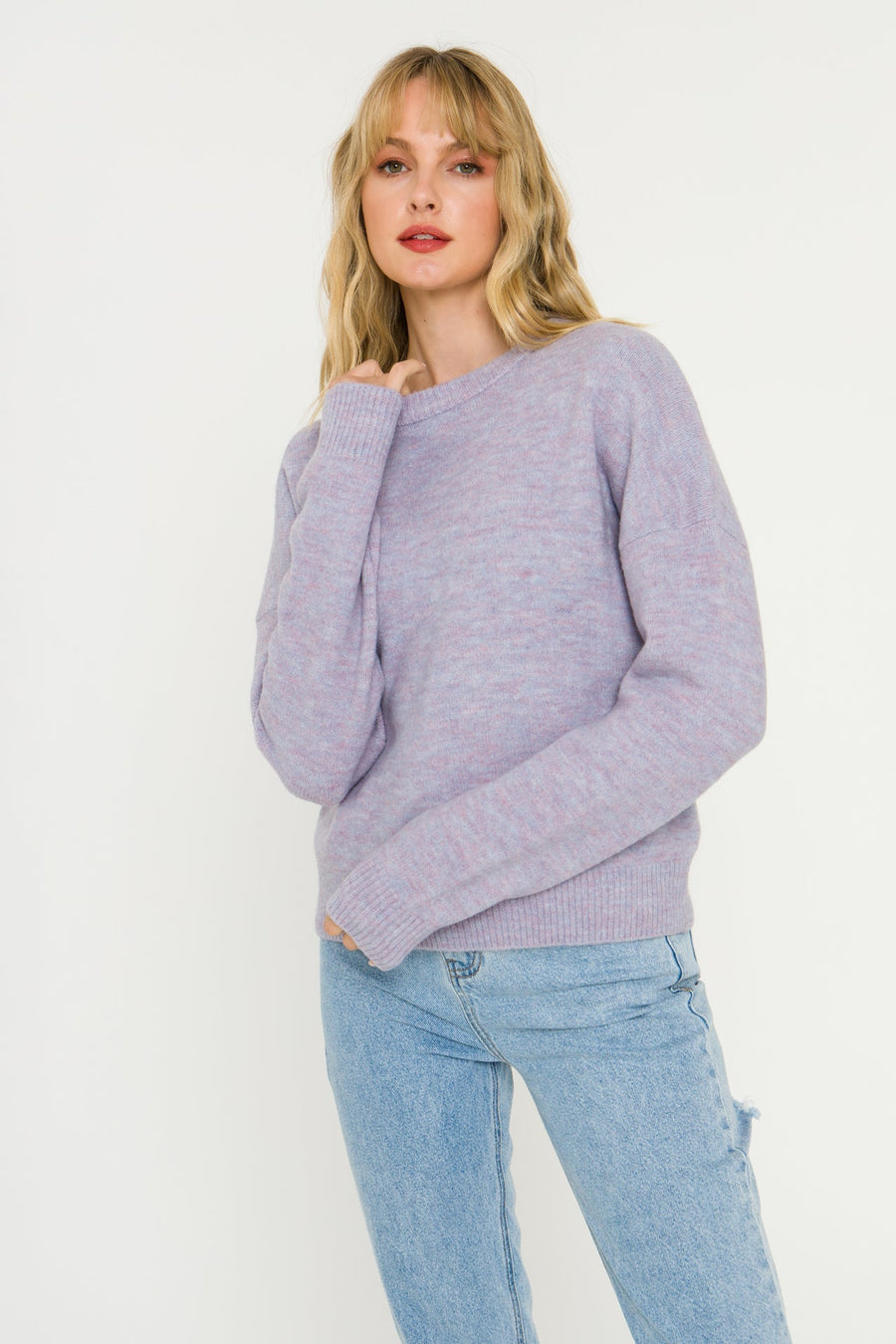 FREE THE ROSES - Round Neck Sweater - SWEATERS & KNITS available at Objectrare