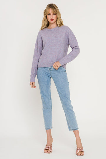 FREE THE ROSES - Round Neck Sweater - SWEATERS & KNITS available at Objectrare