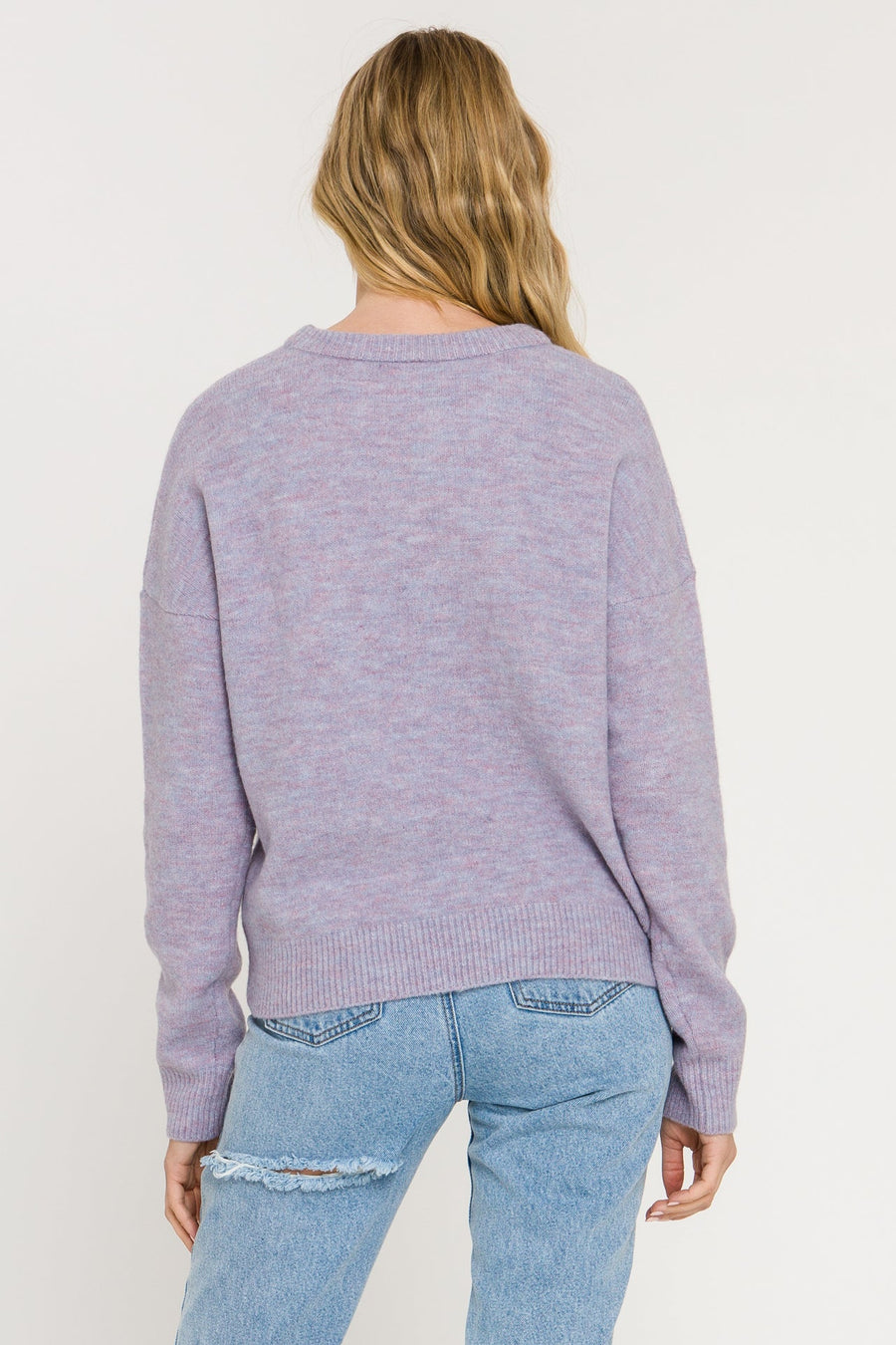 FREE THE ROSES - Round Neck Sweater - SWEATERS & KNITS available at Objectrare