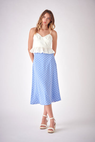 FREE THE ROSES - Basic Midi Skirt - SKIRTS available at Objectrare