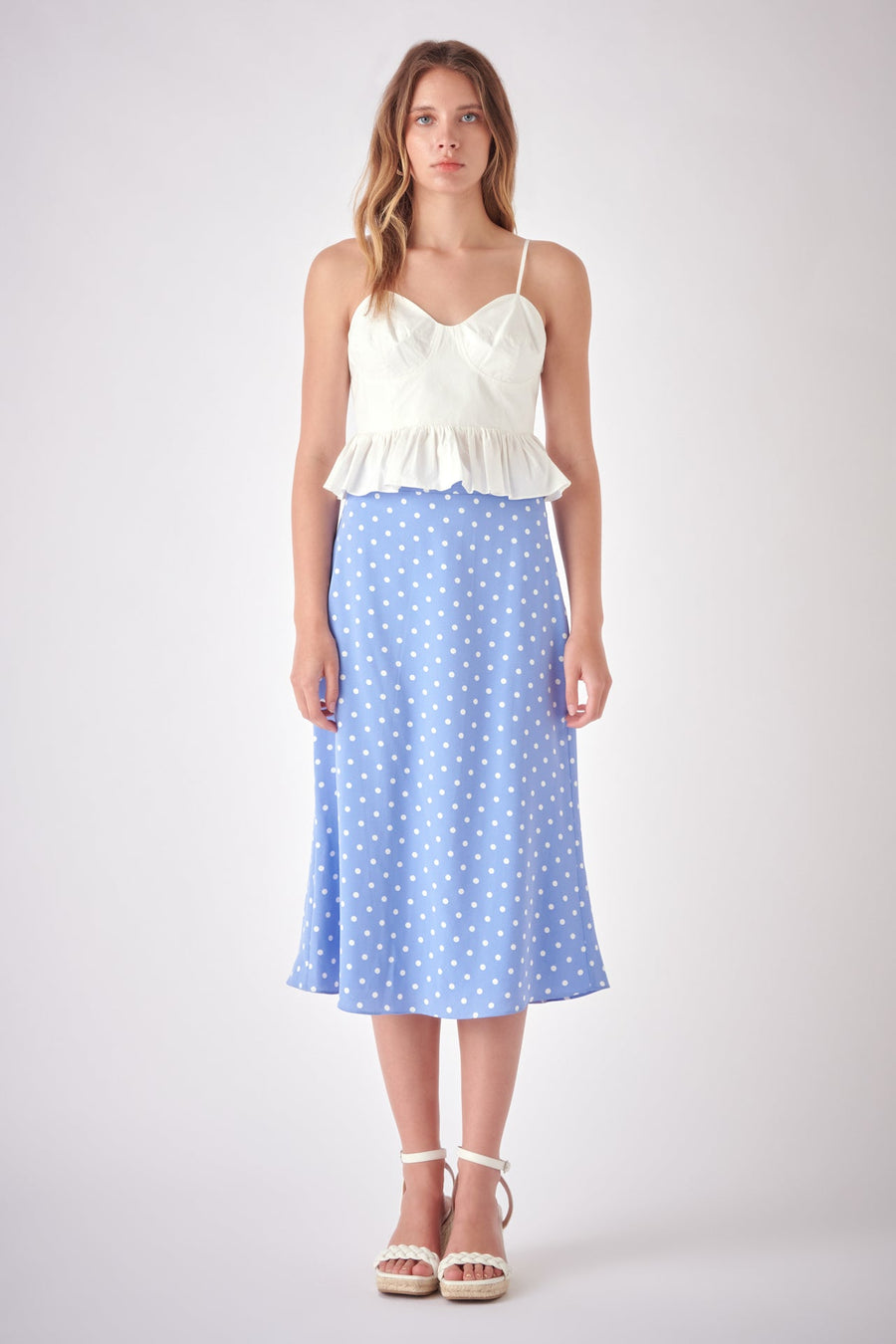 FREE THE ROSES - Basic Midi Skirt - SKIRTS available at Objectrare