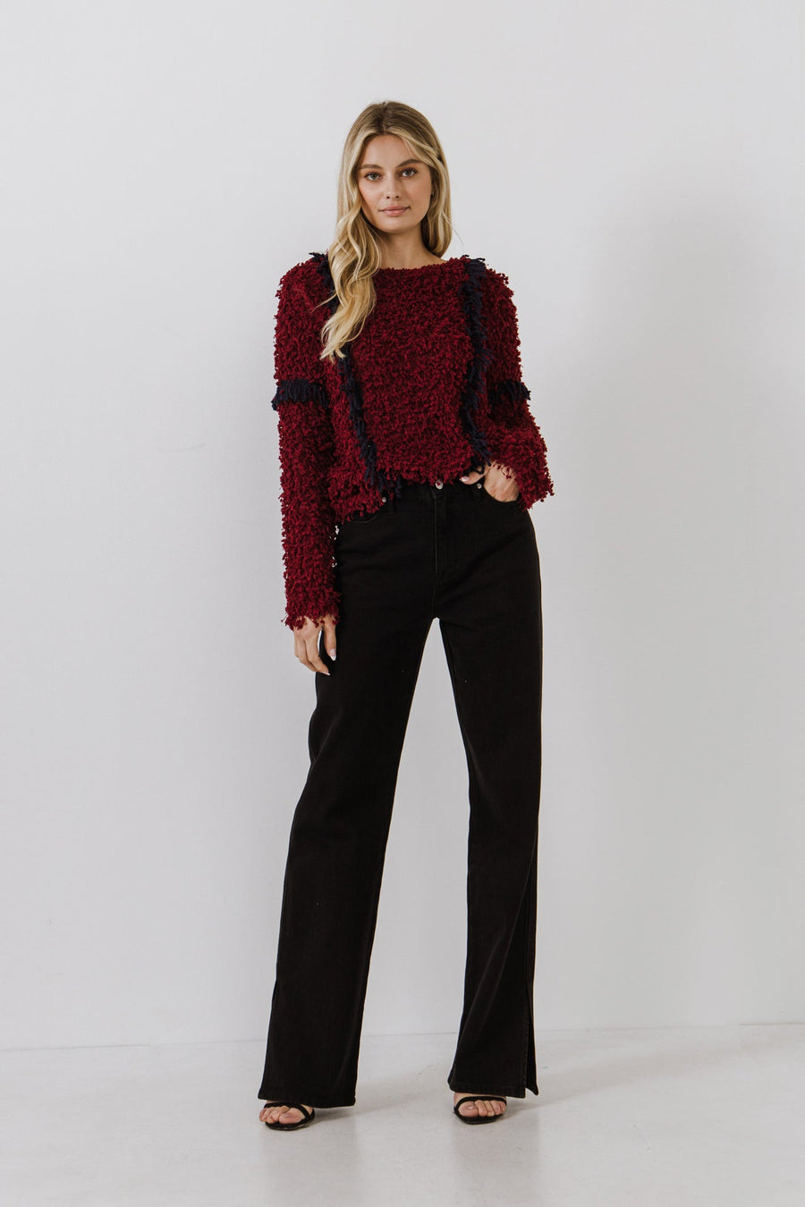 FREE THE ROSES - Gretta Sweater - SWEATERS & KNITS available at Objectrare