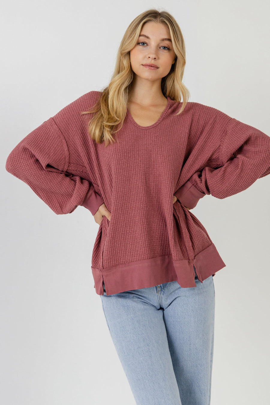 FREE THE ROSES - Thermal Pullover - T-SHIRTS available at Objectrare
