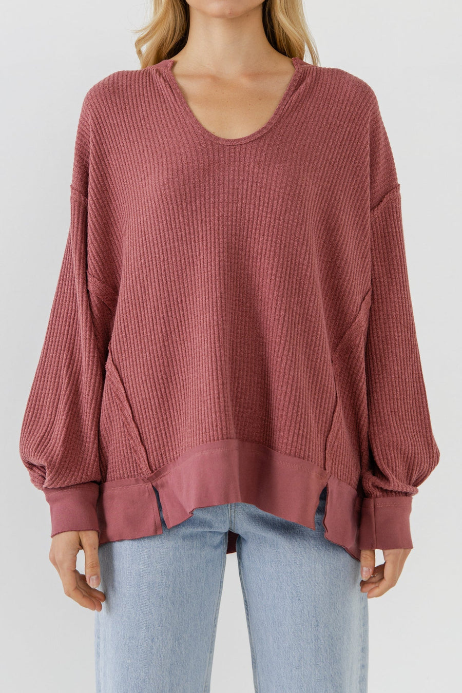 FREE THE ROSES - Thermal Pullover - T-SHIRTS available at Objectrare