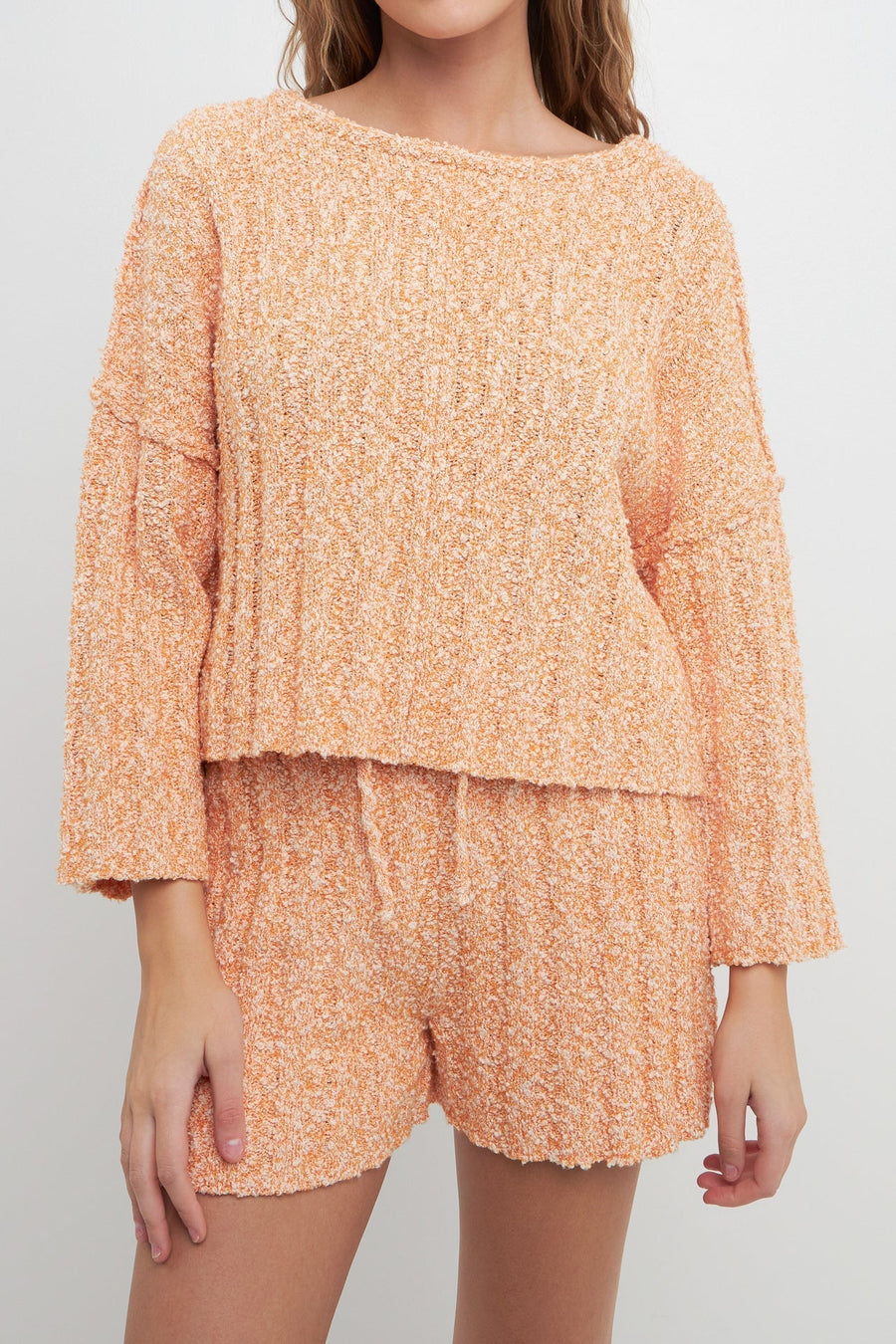 FREE THE ROSES - Pullover Ribbed Sweater - SWEATERS & KNITS available at Objectrare
