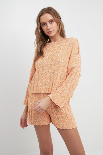 FREE THE ROSES - Pullover Ribbed Sweater - SWEATERS & KNITS available at Objectrare