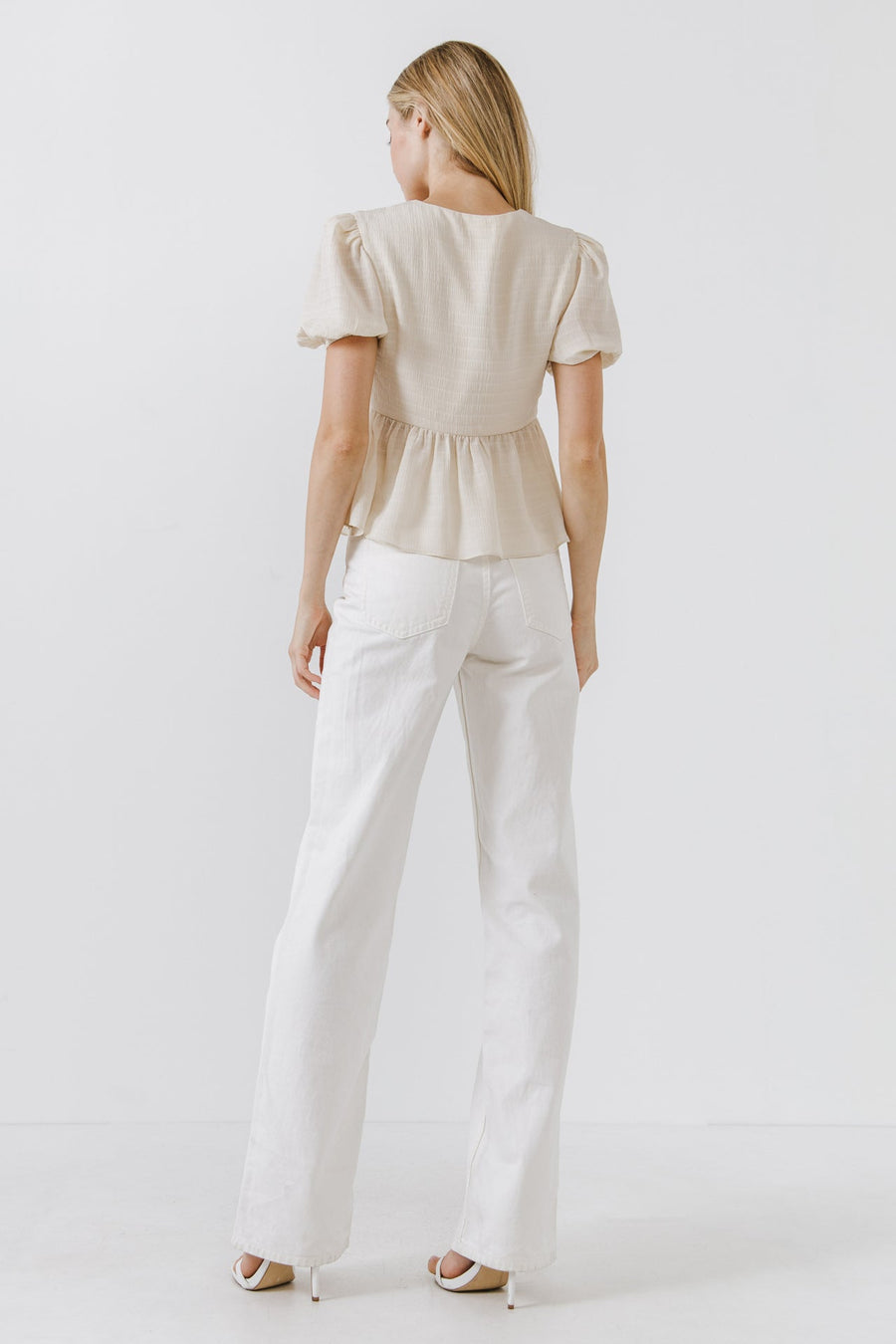 FREE THE ROSES - Knotted Top - TOPS available at Objectrare