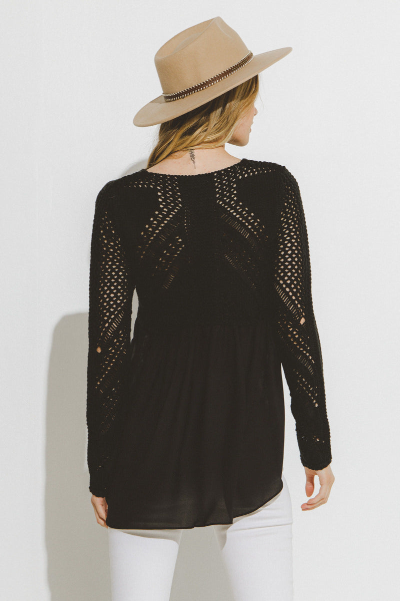 FREE THE ROSES - Colette Knit Top - TOPS available at Objectrare