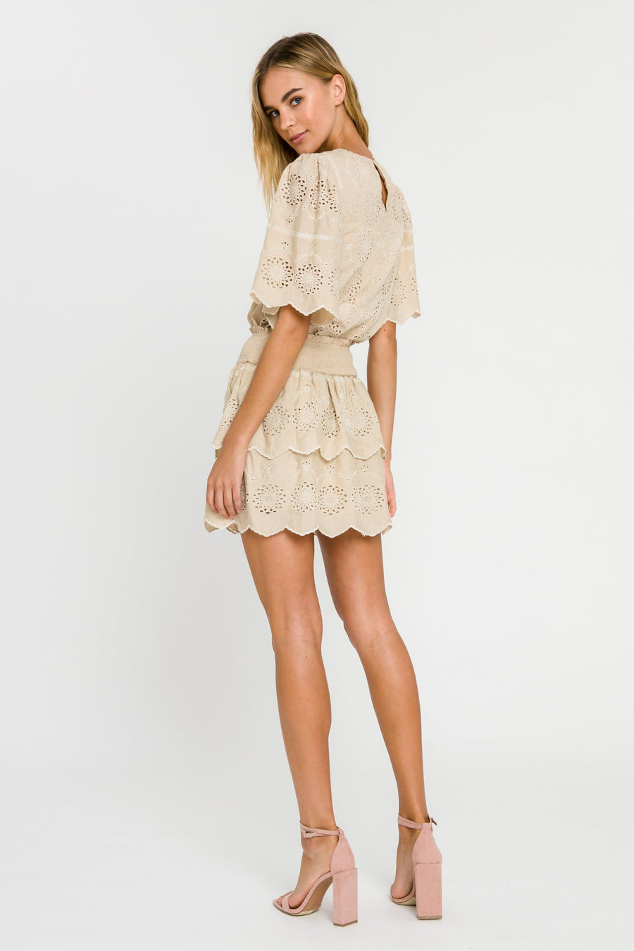 FREE THE ROSES - Embroidered Mini Skirt - SKIRTS available at Objectrare