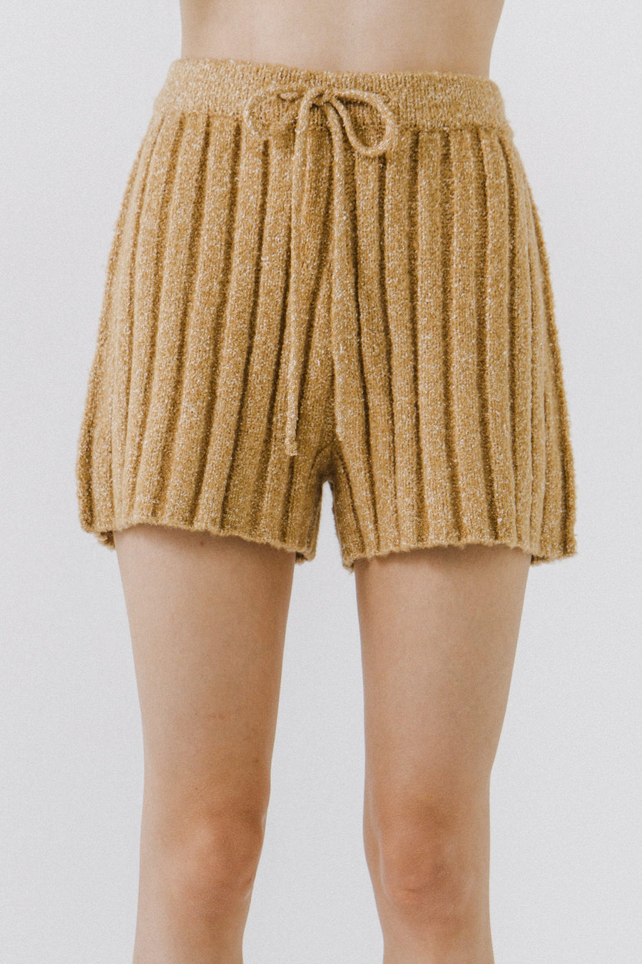 FREE THE ROSES-Knit Shorts-SHORTS available at Objectrare