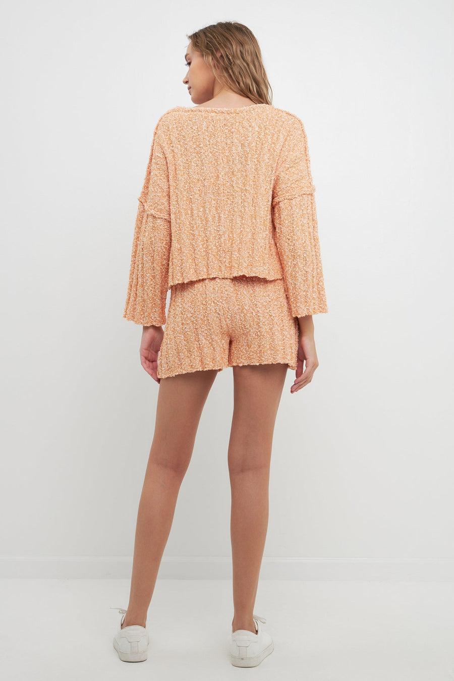 FREE THE ROSES-Cozy Sweater Shorts-SWEATERS & KNITS available at Objectrare